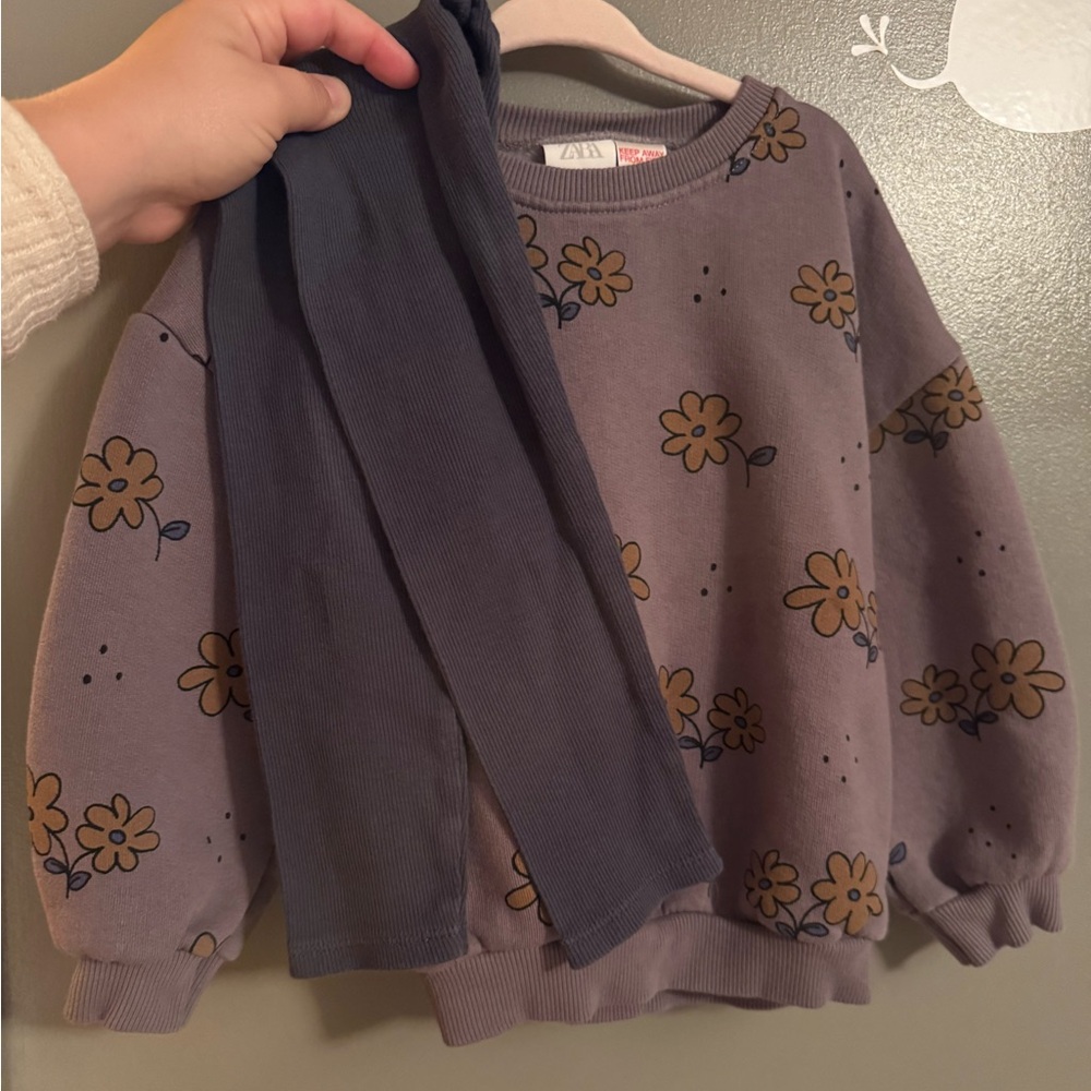 Zara Kids Floral Set